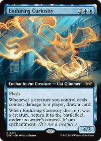 Enduring Curiosity (Extended Art) - Duskmourn: House of Horror - 371
