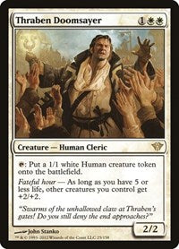 Thraben Doomsayer - Dark Ascension - 25