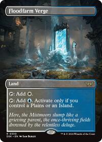 Floodfarm Verge (Borderless) - Duskmourn: House of Horror - 330