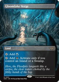 Gloomlake Verge (Borderless) - Duskmourn: House of Horror - 331