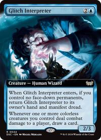 Glitch Interpreter (Extended Art) - Commander: Duskmourn: House of Horror - 44