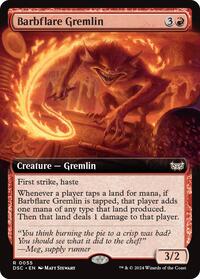 Barbflare Gremlin (Extended Art) - Commander: Duskmourn: House of Horror - 55