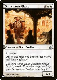 Oathsworn Giant - The List Reprints - 27/306