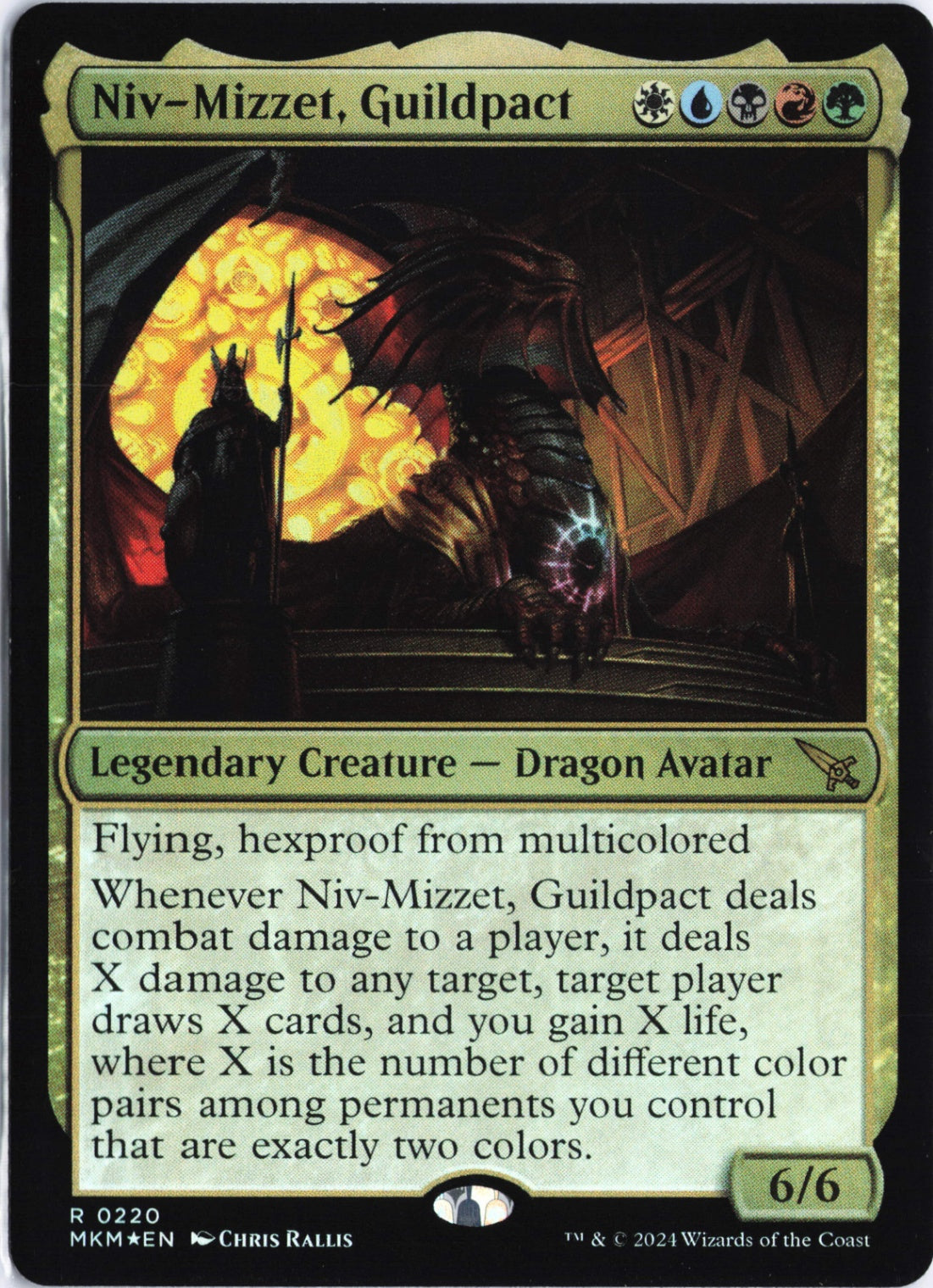 Niv-Mizzet, Guildpact R Murders at Karlov Manor 220 NM