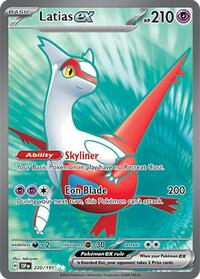 Latias ex - 220/191 - SV08: Surging Sparks - 220/191