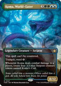 Koma, World-Eater (Borderless) - Foundations - 347