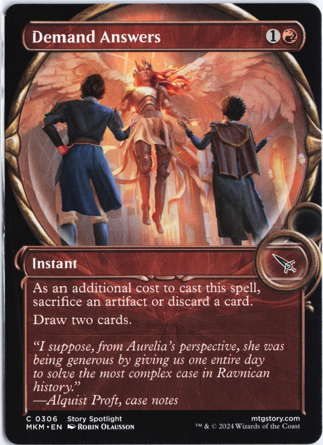 Demand Answers (Showcase) C Murders at Karlov Manor 306 NM