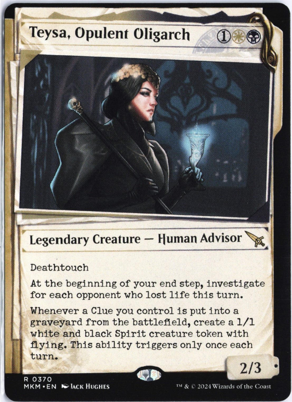 Teysa, Opulent Oligarch (Showcase) () R Murders at Karlov Manor 370 NM