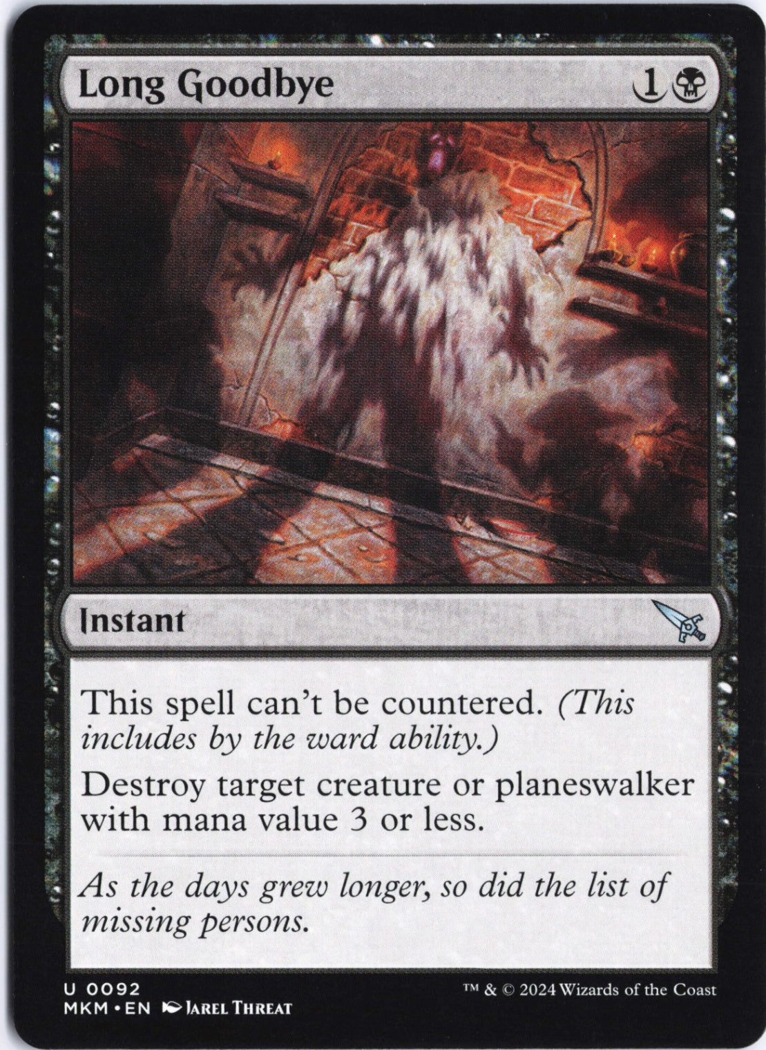 Long Goodbye U Murders at Karlov Manor 92 NM