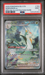 Serperior Ex Special Illustration Rare Pokemon Blk En-Black Bolt 164 NM PSA 9