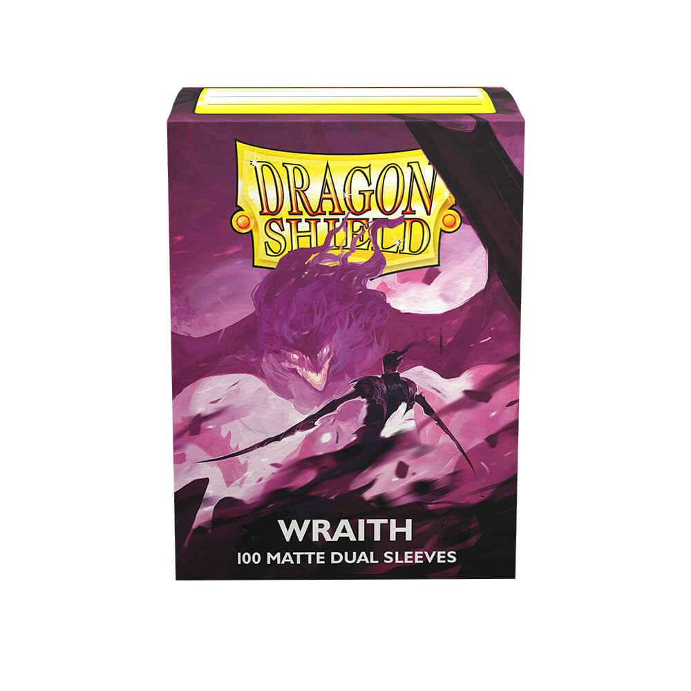 Dragon Shield: Dual Matte Wraith Purple Sleeves, 100-Pack