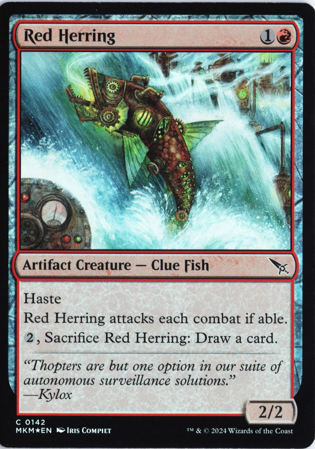 Red Herring C Murders at Karlov Manor 142 NM