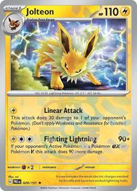 Jolteon (Master Ball Pattern) - SV: Prismatic Evolutions - 029/131