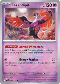 Fezandipiti (Master Ball Pattern) - Pokemon Prismatic Evolutions #045/131