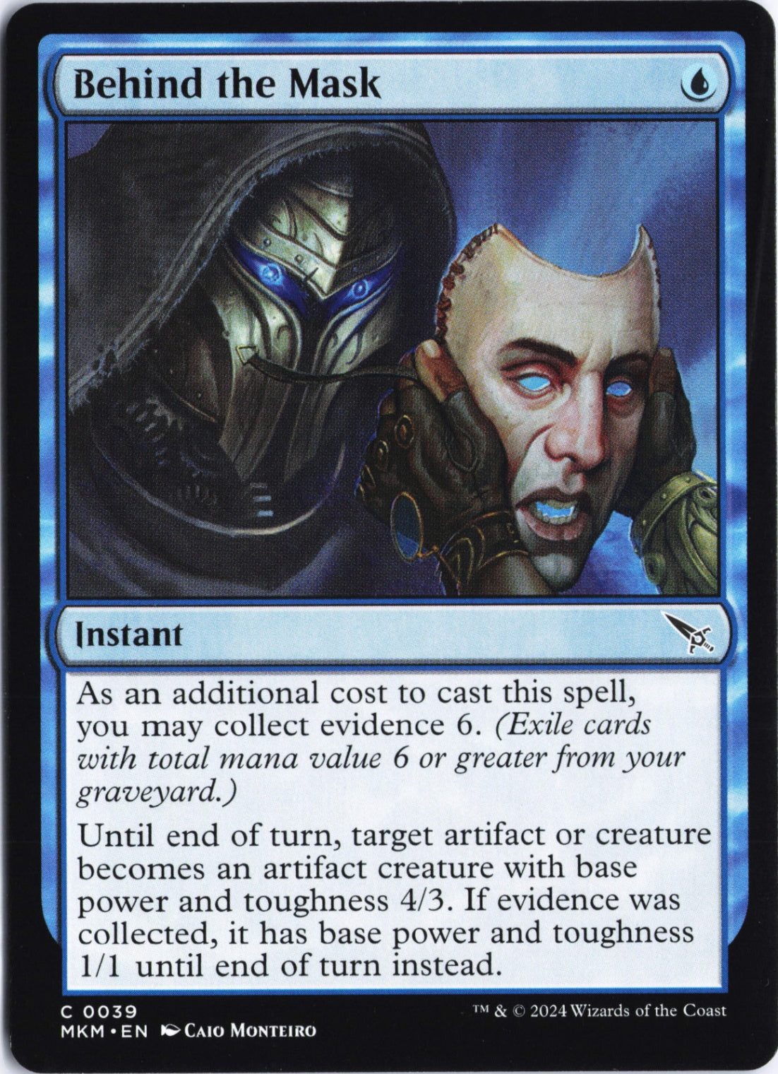 Behind the Mask C Murders at Karlov Manor 39 NM