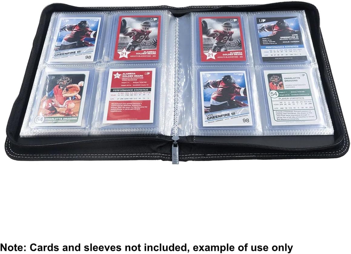 Ultra Pro 4-Pocket Zippered Toploader Pro-Binder