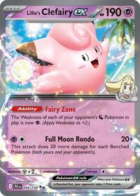 Lillie's Clefairy ex - 056/159 - SV09: Journey Together - 056/159