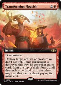 Transforming Flourish (Extended Art) - Commander: Tarkir: Dragonstorm - 79