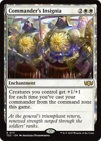Commander's Insignia - Commander: Tarkir: Dragonstorm - 111