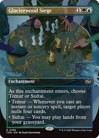 Glacierwood Siege (Borderless) - Tarkir: Dragonstorm - 386