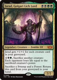 Jarad, Golgari Lich Lord - Commander: Tarkir: Dragonstorm - 293