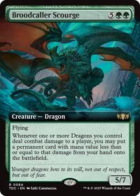 Broodcaller Scourge (Extended Art) - Commander: Tarkir: Dragonstorm - 84