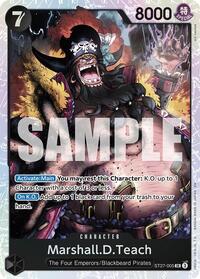 Marshall.D.Teach (ST27-005) - Starter Deck 27: BLACK Marshall.D.Teach #ST27-005