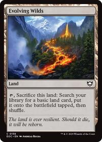 Evolving Wilds - Commander: Edge of Eternities - 158