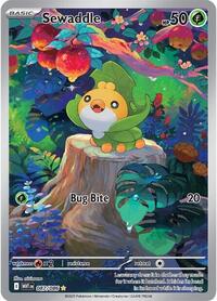 Sewaddle - Pokemon White Flare #087/086
