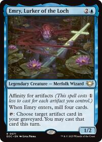 Emry, Lurker of the Loch - Commander: Edge of Eternities - 71