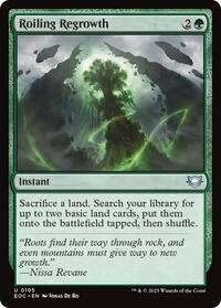 Roiling Regrowth - Commander: Edge of Eternities - 105