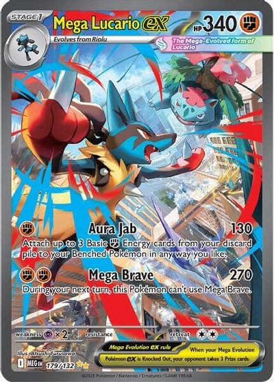 Mega Lucario Ex #179