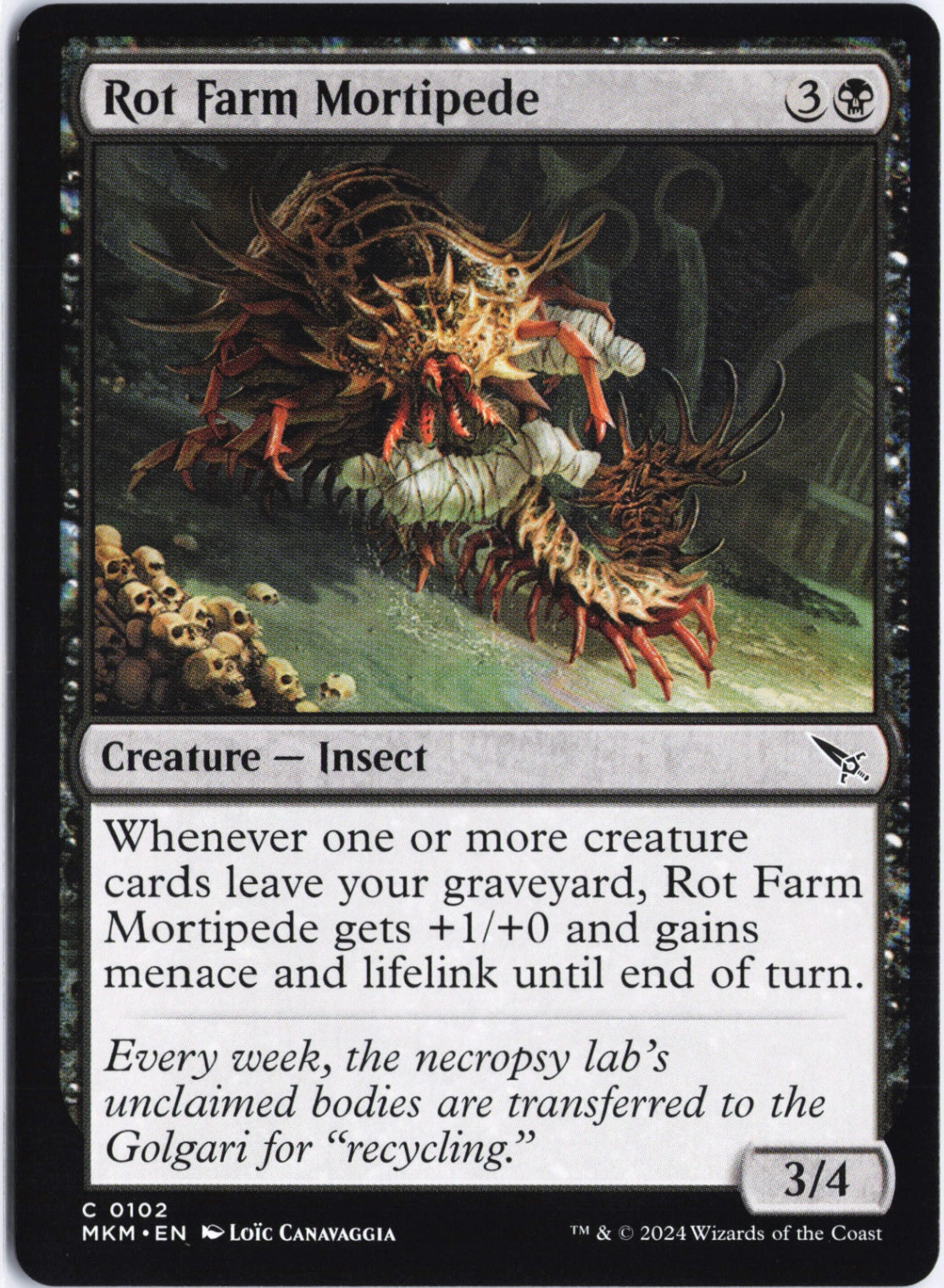 Rot Farm Mortipede C Murders at Karlov Manor 102 NM