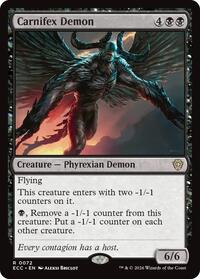 Carnifex Demon - Commander: Lorwyn Eclipsed - 72
