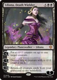 Liliana, Death Wielder - Commander: Lorwyn Eclipsed - 78