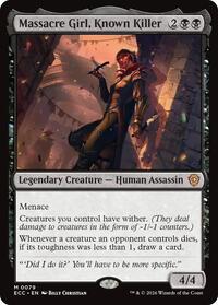 Massacre Girl, Known Killer - Commander: Lorwyn Eclipsed - 79