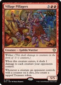 Village Pillagers - Commander: Lorwyn Eclipsed - 14