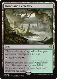 Woodland Cemetery - Commander: Lorwyn Eclipsed - 176