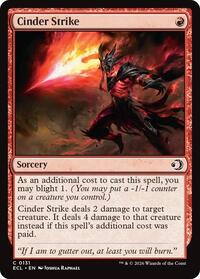 Cinder Strike - Lorwyn Eclipsed - 131