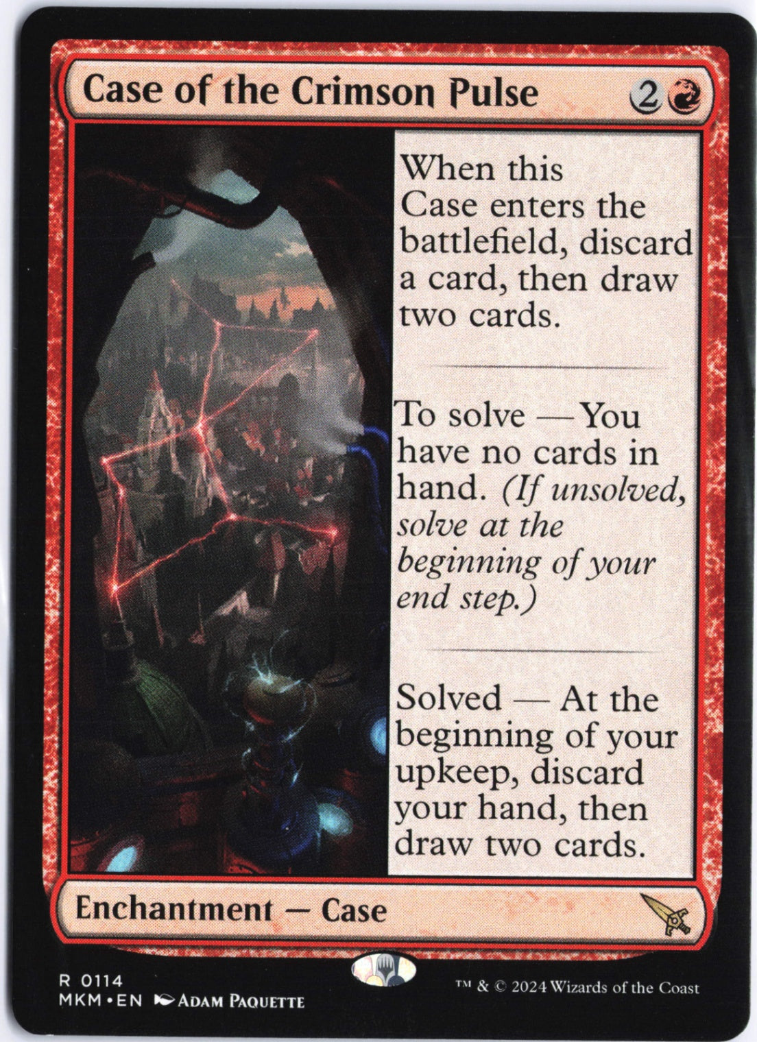 Case of the Crimson Pulse R Murders at Karlov Manor 114 NM