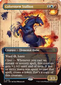 Colorstorm Stallion (Borderless) - Secrets of Strixhaven - 299