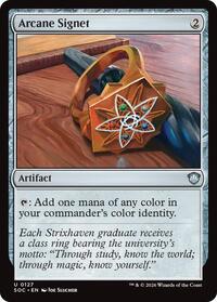 Arcane Signet - Commander: Secrets of Strixhaven - 127