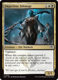 Imperious Inkmage - Secrets of Strixhaven - 195