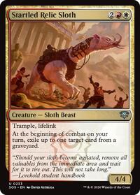 Startled Relic Sloth - Secrets of Strixhaven - 233