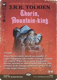 Thorin, Mountain-king (Borderless) - The Hobbit - 243