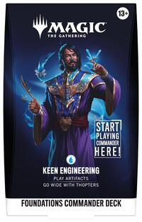 Foundations Commander Deck - Keen Engineering - Commander: Foundations