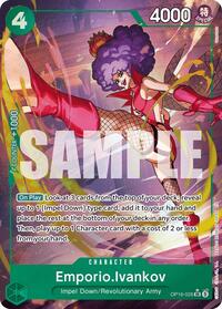Emporio.Ivankov (026) (Alternate Art) - The Time of Battle - OP16-026