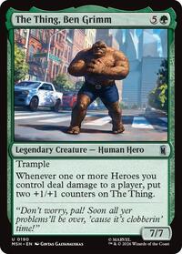 The Thing, Ben Grimm - Marvel Super Heroes - 190