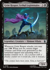 Grim Reaper, Lethal Legionnaire - Marvel Super Heroes - 98