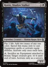 Ronin, Shadow Stalker - Marvel Super Heroes - 112